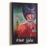 Retro London Guard Travel Poster – Vintage Prints & Nostalgic Art