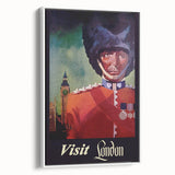 Retro London Guard Travel Poster – Vintage Prints & Nostalgic Art
