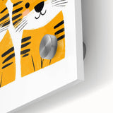 Adorable Tiger Trio – Boys Room Wall Art for Kids