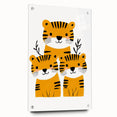 Adorable Tiger Trio – Boys Room Wall Art for Kids