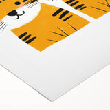 Adorable Tiger Trio – Boys Room Wall Art for Kids