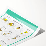 Classroom Educational Posters - Musical Instruments Chart