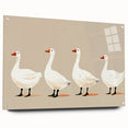 Minimalist Goose Nursery Wall Art - Framed Baby Art Prints