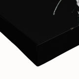 Large art canvas featuring a black and white landscape painting with leafless trees, ideal for bedroom wall decor.