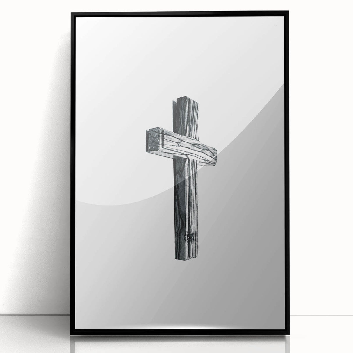 Large abstract wall art depicting spring season in pastel shades on a framed acrylic, ideal for modern art wall decor.