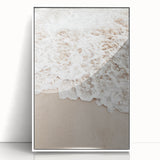 Art deco poster featuring a summer theme with vibrant colors on white framed acrylic, ideal for nursery wall decor.