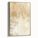 Framed canvas wall art featuring abstract silver strokes on a textured background, showcasing a modern design perfect for contemporary decor. Ideal for enhancing living spaces with elegance and style.