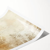 Abstract strokes wall art print showcasing vibrant colors and dynamic shapes, rolled and ready for framing, perfect for modern home decor.