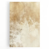 Abstract wall art featuring vibrant strokes in blue, green, and gold, printed on stretched canvas, perfect for modern home decor and artistic spaces.