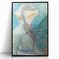 Impressionist Portrait - Morisot’s ‘Young Woman with a Straw Hat’ Art