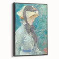Impressionist Portrait - Morisot’s ‘Young Woman with a Straw Hat’ Art