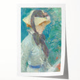 Impressionist Portrait - Morisot’s ‘Young Woman with a Straw Hat’ Art
