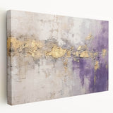 Abstract strokes wall art on stretched canvas, showcasing vibrant colors and dynamic patterns in a contemporary design. Ideal for modern home decor.