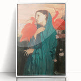 Impressionist Portrait - Degas’s ‘Young Woman with Ibis’ Wall Art