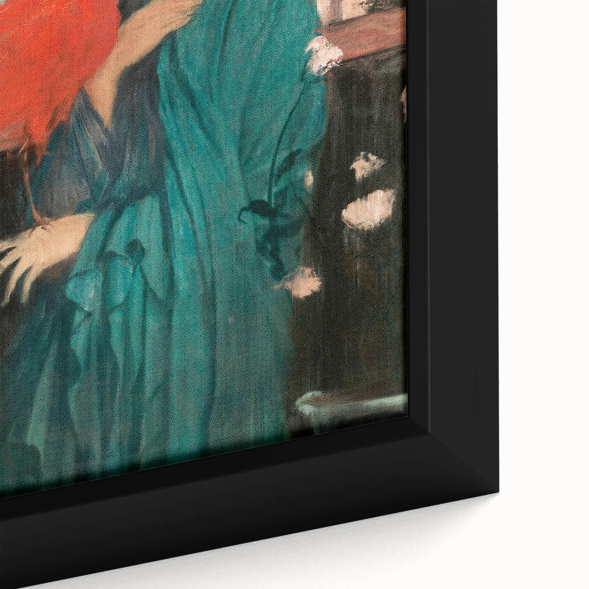 Impressionist Portrait - Degas’s ‘Young Woman with Ibis’ Wall Art