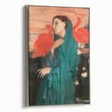 Impressionist Portrait - Degas’s ‘Young Woman with Ibis’ Wall Art