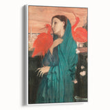 Impressionist Portrait - Degas’s ‘Young Woman with Ibis’ Wall Art