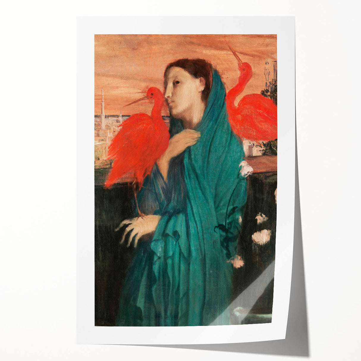 Impressionist Portrait - Degas’s ‘Young Woman with Ibis’ Wall Art