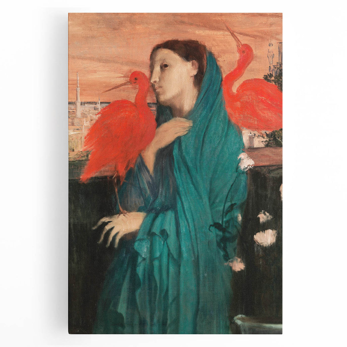 Impressionist Portrait - Degas’s ‘Young Woman with Ibis’ Wall Art
