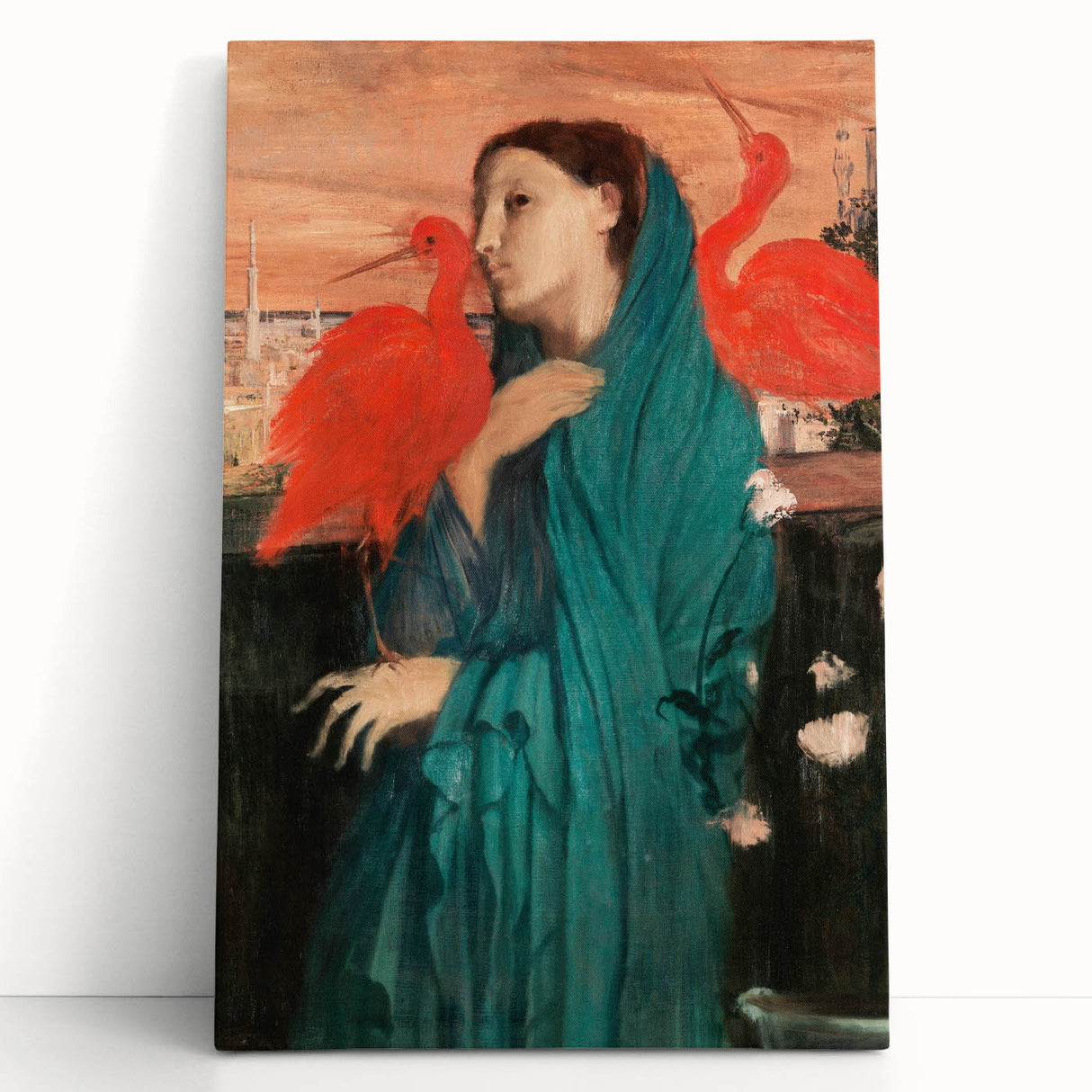Impressionist Portrait - Degas’s ‘Young Woman with Ibis’ Wall Art