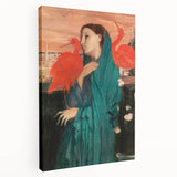 Impressionist Portrait - Degas’s ‘Young Woman with Ibis’ Wall Art