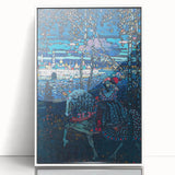 Riding Couple (1906) by Wassily Kandinsky: Enigmatic Night Scene