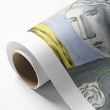 Fragment of Female Head by Mikuláš Galanda: A Modernist Portrait