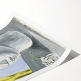 Fragment of Female Head by Mikuláš Galanda: A Modernist Portrait