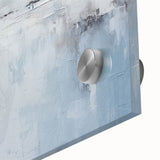 Close-up of an abstract strokes wall art piece, showcasing vibrant acrylic colors and fluid designs on glass, perfect for modern interior decor.