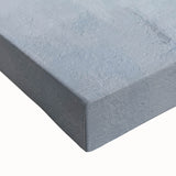 Abstract strokes wall art canvas featuring vibrant hues of blue, orange, and yellow, showcasing a textured design that adds depth to modern decor. Perfect for enhancing contemporary interiors with artistic flair.