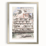 Paul Nash’s Design for Urne Buriall: Funeral Pyre Illustration (1932)