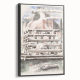 Paul Nash’s Design for Urne Buriall: Funeral Pyre Illustration (1932)