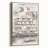 Paul Nash’s Design for Urne Buriall: Funeral Pyre Illustration (1932)