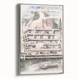 Paul Nash’s Design for Urne Buriall: Funeral Pyre Illustration (1932)