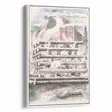 Paul Nash’s Design for Urne Buriall: Funeral Pyre Illustration (1932)