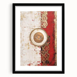 Abstract strokes wall art featuring bold black and white designs in a sleek frame with a mat, perfect for modern home decor or office settings. Ideal for adding a contemporary touch to any space.