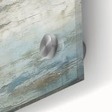 Close-up of abstract strokes wall art on acrylic glass, showcasing vibrant colors and fluid patterns, ideal for modern home decor and artistic expression.