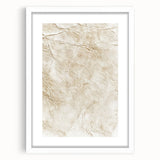 Abstract strokes wall art framed with a white mat, showcasing vibrant colors and fluid shapes, perfect for modern home decor or office aesthetics.