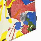 Abstract Modern Art: Vibrant Composition Inspired by Wassily Kandinsky