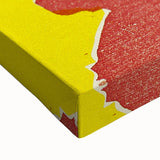 Abstract Modern Art: Vibrant Composition Inspired by Wassily Kandinsky