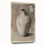 Large abstract wall art in vibrant blue and green tones on acrylic glass, ideal for bedroom or dining room decor.