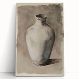 Large black and white stretched canvas of cooking utensils, ideal for kitchen wall art.