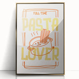 Mid-century modernist large art print of abstract dishes in gold and black, acrylic framed, ideal for modern art wall decor.