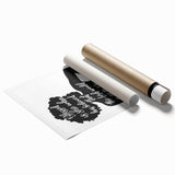 Inspirational Typography Art - Luke 1:45 "Blessed" Canvas Print