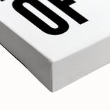 Modern Typography Wall Art - "You, Me & a Cup of Tea" Print