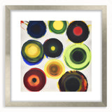 Colorful Abstract Bedroom Wall Art – Multicolor Canvas Prints