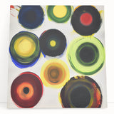 Colorful Abstract Bedroom Wall Art – Multicolor Canvas Prints