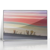Abstract Office Wall Art – Multicolor Landscape Canvas Print
