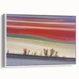 Abstract Office Wall Art – Multicolor Landscape Canvas Print