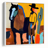 Framed abstract figurative wall art showcasing a minimalist design with soft white tones, displayed from a side view to highlight its elegant profile and texture.